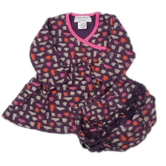 Sweet Peanut Other - Sweet Peanut Girls Purple Coffee Dress size: 12-18 Months